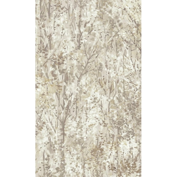 Neutral Lush Forest Tropical Wallpaper