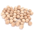 thumbnail image 3 of 50Pcs Wooden Round Balls Unfinished Beech DIY Creativity Hand-Made Craft Supplies, 3 of 14