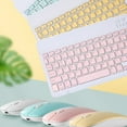 thumbnail image 1 of Neinkie Ultra-Slim Bluetooth Keyboard Compatible with iPad /Laptop Mobile and More Bluetooth Enabled Devices, White, 1 of 8