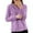 Purple, variant on Ediodpoh Hooded Cardigan for Women Long Sleeve Open Front Sweater Outerwear Fall Winter Fashion Knitwear Casual Comfortable Khaki M