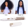 thumbnail image 2 of Plancha de pelo 2 en 1, rizador de pelo, rizador de pelo de hierro plano (champán) Likrtyny Eléctricas, 2 of 8