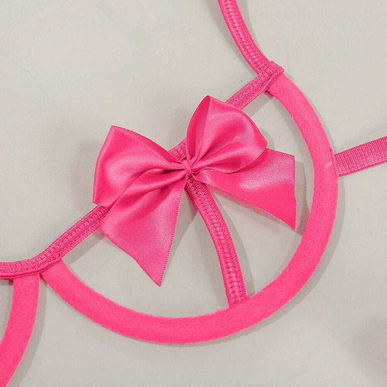 Pink Heart Lingerie Set - CUVATI