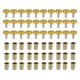 thumbnail image 1 of 30uds Dorado Tono Guardabarros Parachoques Sujetador Kit para Motocicleta Coche, 1 of 1