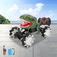 thumbnail image 4 of segolike 1/12 Scale Dinosaur RC Car 360 degree Rotation Powerful with Spray Light Sound, 4 of 8