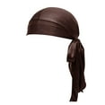 thumbnail image 2 of Miqool Silky Durag for Men Women, Satin Du-rag Headwrap Turban with Long Tail and Adjustable Wide Straps for All Hair Types, 2 of 3