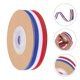 thumbnail image 2 of 1 Roll Multi-Color Striped Ribbon Delicate Polyester Ribbon For Present Packaging Diy Projects For Party Present Wrapping (10 Yards), 2 of 3