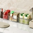thumbnail image 6 of Plastic Kitchen Organizing Storage Bins with Handles,Fridge Side Door Storage Containers,Refrigerator Organizer Bins Food Fresh Storage Box for Fridge,Counter,Cabinet,Pantry, 6 of 7