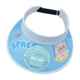 thumbnail image 1 of Sombrero de visera con ventilador Strade Fareast Limited para niños Azul, 1 of 8