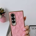 thumbnail image 2 of K-Lion for Samsung Galaxy Z Fold 4 Slim Case, Luxury Plating Frame Stylish Pattern Drop Protection Bumper Shockproof Anti-Scratch Ultra-Thin Case for Samsung Galaxy Z Fold4 7.6 inch,Pink, 2 of 5