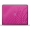Pink Flexi-Clear Case With Dot Wave Pattern For IOS 1G