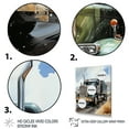 thumbnail image 3 of Designart "Carbon Fiber Beast Semi Truck I" Truck Floater Framed Wall Decor, 3 of 7