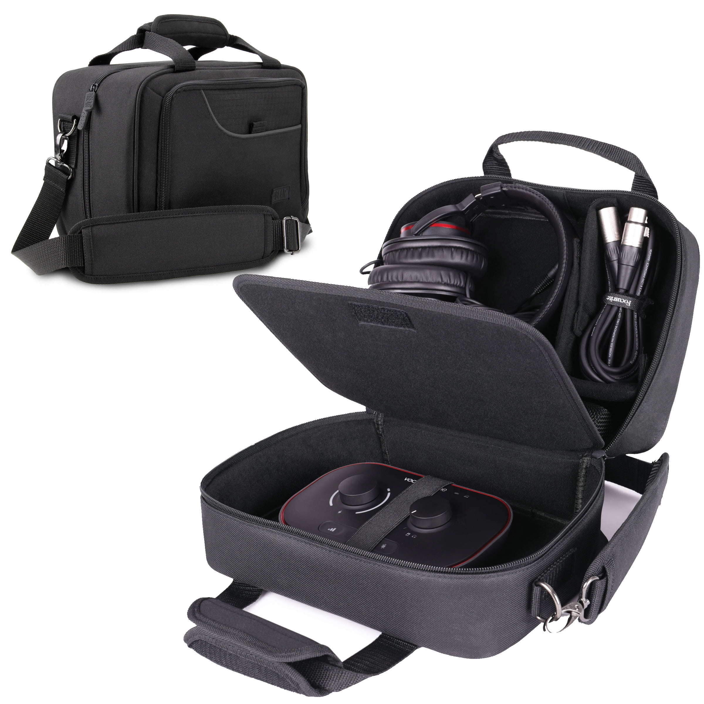 USA Gear Audio DJ Mixer Carrying Case Bag - Fits Behringer Xenyx