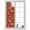 Red, variant on Japanese Style Window Privacy Film, Vintage Cranes Ocean Wave Black Grey Static Cling UV Sun Blocking Heat Control Window Tint Day and Night, Non-Adhesive One Way Windows Privacy Cover 17.7''x39.3''