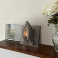 thumbnail image 5 of Candles & Holders Prayer Hands Candle Holder Decorative Table Figurine Home Decoration Unique Warmth and Wishes for Living Room Elegant Indoor, 5 of 6