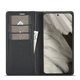 thumbnail image 5 of Funda para Google Pixel 8A con inserción de tarjetas, funda de cuero tipo folio con tapa, tarjetero, soporte, protección total, fibra de carbono magnética., 5 of 5