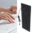 thumbnail image 4 of Keyboard, Easy To Clean Dustproof Moisture-proof Wired Keyboard  for Home for Office, 4 of 8