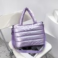 thumbnail image 4 of Bolso de nailon Vintage para mujer versátil con hilo bordado con asa superior para compras de viaje y ocio, 4 of 6