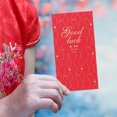 thumbnail image 3 of xiaxaixu Enveloppe Rouge, Lettres Imprimer Argent Chanceux Paquets Rouges Fête de Vacances Fournitures pour le Nouvel An de Mariage, 3 of 7