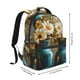 thumbnail image 2 of Fotbe Rustic Daisy Mason Jars Mochila Casual con Estampado para Escuela, Viajes y Actividades al Aire Libre - Duradera, Ligera y Cómoda, 2 of 5