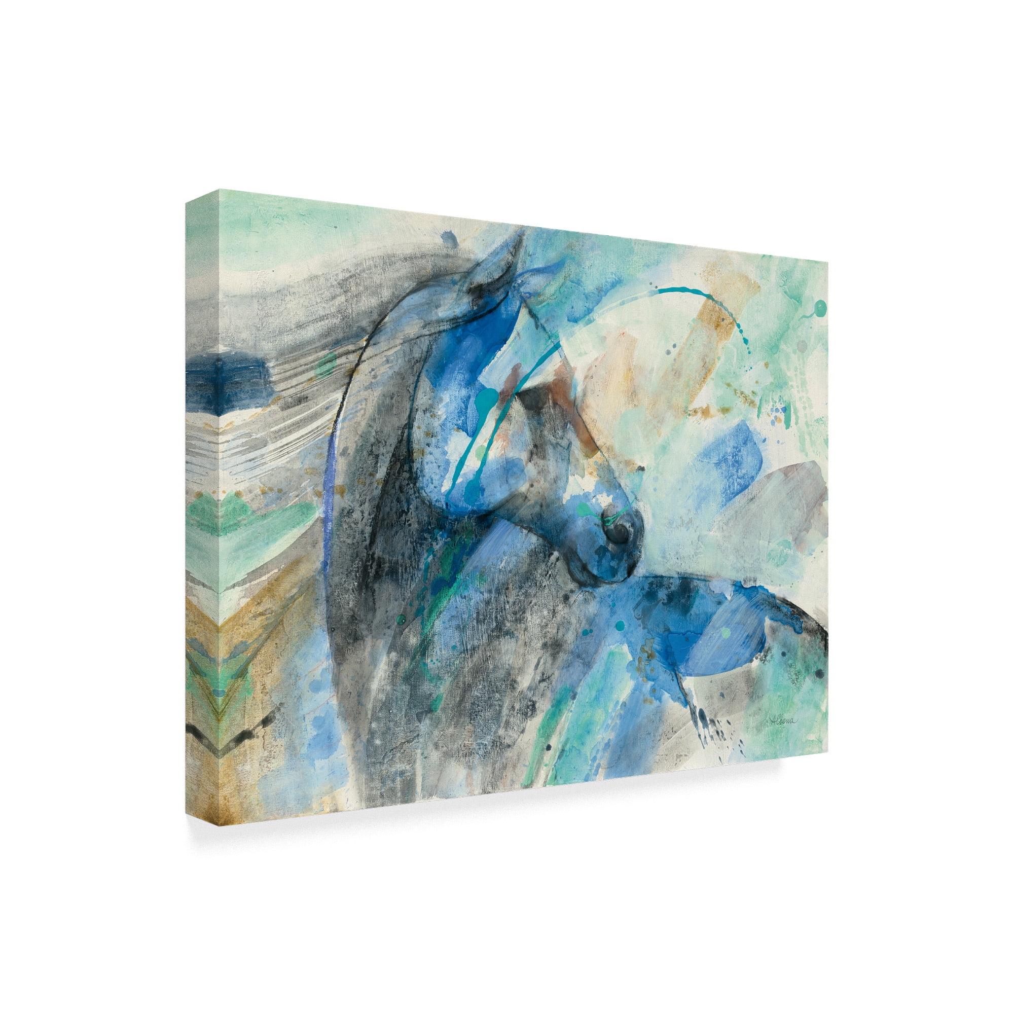 Trademark Fine Art 'Paloma Blue' Canvas Art by Albena Hristova