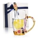 thumbnail image 3 of Beber Café Crisantemo Esmalte Artesanía Taza De Agua Taza De Bebida Con Diseño De Taza De Té Y Café Con Cuchara Juego De Paño De Limpieza 350ML, 3 of 7