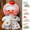 thumbnail image 2 of Doll Cloth Comfortable DIY Multiple Styles Duck Cartoon Stuffed Accessories Suit for Kids, 2 of 10