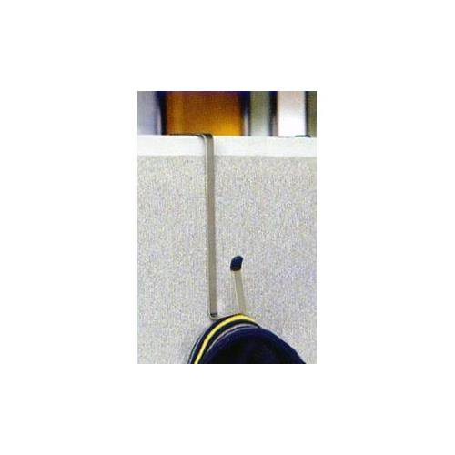 Spectrum Diversified 16778 OverTheCubicle Metal Hook (Satin Nickel) 2 Pack