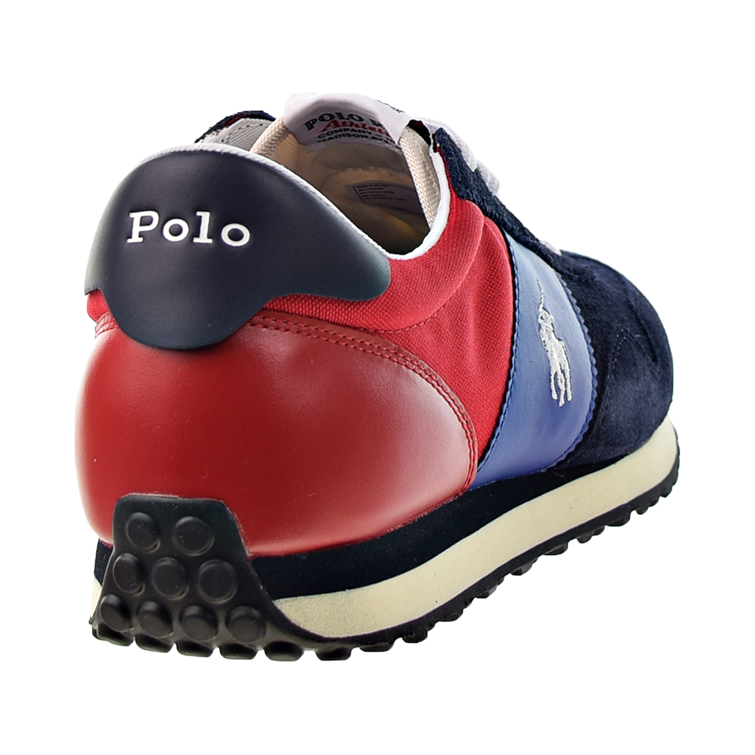 Polo Ralph Lauren Train 85 Men's Shoes Navy-Red   809830109-001 - image 3 of 6