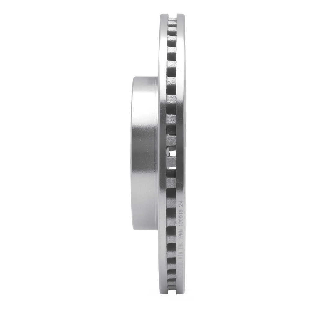 Dynamic Friction Company 631-76078L DFC Brake Rotor - Drilled And Slotted - Silver