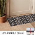 thumbnail image 3 of Brown Striped Geometric Pattern Door Rugs,Washable Non Slip Door Mats Indoor,Decorative Door Mats,Entry Mat Indoor for Entrance,Bedroom,Kitchen,Bathroom,16"x47", 3 of 6