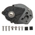 thumbnail image 1 of RC Car Gear Box Professional High Accuracy RC Transmission Gear Box for Axial SCX24 1/24 RC Crawler Black, 1 of 5