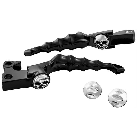 Kuryakyn Zombie Black Brake & Clutch Lever Set (1090)