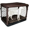 thumbnail image 4 of Pet Gear The Other Door Steel Crate With Fleece Pad For Cats And Dogs Up To 90-Pounds, 42 Inch, Tan, 4 of 7