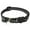 Black, variant on SugarBloom Reflective Dog Collar with Bell and Buckle, Night Safety Adjustable Pet Collar for Small Medium Dogs, Nylon Breakaway Necklace for Walking,Black