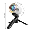 thumbnail image 3 of Labymos Sunset Projection Light with Desk Tripod 180° Rotated USB Sunset Lamp Romantic Visual LED Light Night Light for Home Party Living Room Bedroom, 3 of 7