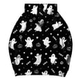 thumbnail image 6 of Dweltoz Halloween Hoodies for Women Ghost Pumpkin Star Print Pullover Hoodie Long Sleeve Loose Fit Sweatshirt with Pockets Casual Halloween Party Tops,Black 3XL, 6 of 6