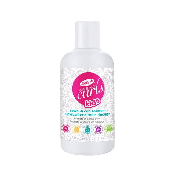 Dippity-do Girls with Curls Kids Leave In Conditioning Cream, 8.4 fl. oz