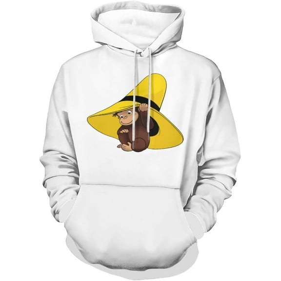 Curious George 7 Hoodie Fashion Hip Hop Women/Men Hoodie Sweatshirt With Pocket
