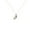 Rose, variant on Sagittarius Zodiac Arrow&nbsp;Women Pendant Necklace Round Cut Green Emerald 925 Silver 14K Rose Gold Over