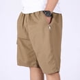 thumbnail image 7 of Admvng Cargo Shorts for Men Casual Loose Elastic Cotton Basketball Comfy Workout Big and Tall Plus Short Pant With Pocket Size XL-5XL, 7 of 7