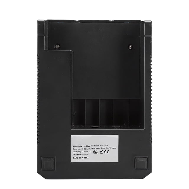 Thermal Receipt Printer, Mini Lightweight USB Thermal Printer, For Supermarket Book Shop Clothing Shop US Plug