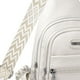 thumbnail image 2 of Bolso de pecho para mujer Bolso de hombro de PU de moda informal Bolsillo de cintura en el pecho (Blanco), 2 of 6