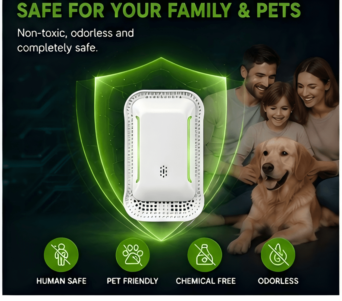 6 Pack,2026 Upgraded Ultrasonic Pest Repeller Plug In, Indoor Pest Control Deterrent for Mice, Rats, Roaches, Ants & Spiders, Safe for Kids & Pets.
