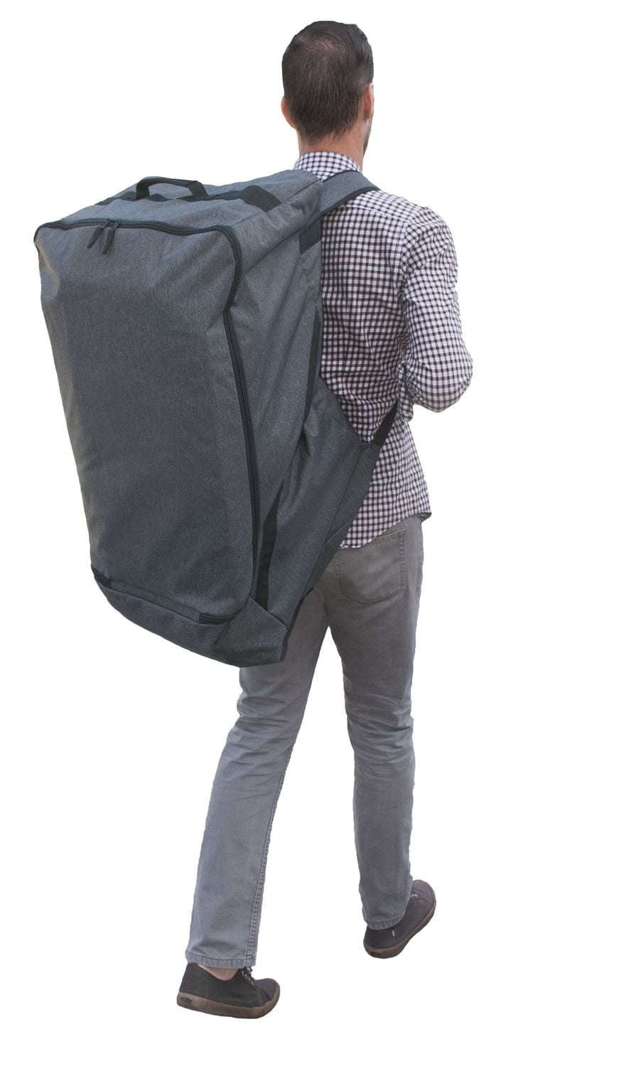 Jolly Jumper Car Seat Travel Bag | Padded, Water-Resistant Cover with Adjustable Backpack Straps & Wide Dual-Zipper Opening | Fits Most Infant & Booster Seats