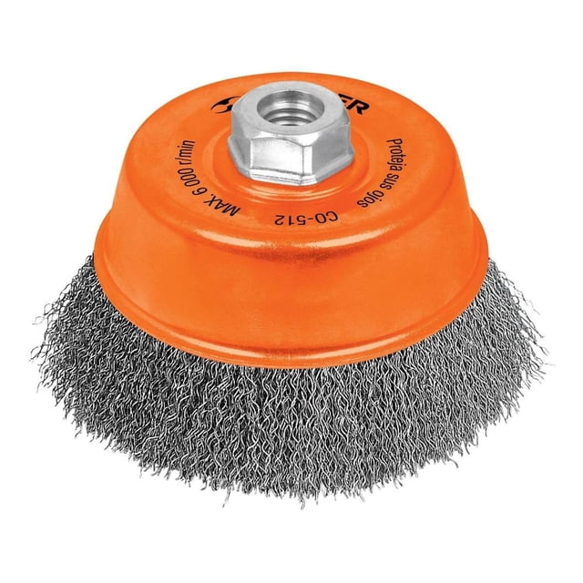 Carda de Copa Alambre Ondulado 5' Truper CO-512