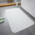 thumbnail image 2 of Clearance! Eeatig Bathroom Products Square Shower Mat Extra Large Non Slip Mat for Elderly & Kids Bathroom Drain Holes Strong Suction Cups Household Essentials C, 2 of 7