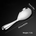 thumbnail image 3 of Rice Paddle, Tswift Kitchen Aid Rice Spatula Stainless Rice Server Spoon & Non Stick Cooking Utensil Multi Use Food Rice Spoon Long Rice Spoon Long Handle Rice Cooker Accessories Rice Cooker Spoon, 3 of 9