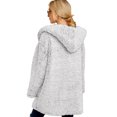 thumbnail image 3 of Manteau Wubby Gris Foncé/gris Clair/marron pour Femmes, 3 of 3