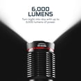 thumbnail image 4 of Linterna NEBO Redline 6K, 6000 lúmenes, LED recargable, 4 of 6