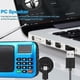thumbnail image 4 of Bluelans Mini portátil Digital pantalla Led estéreo Aux Tf tarjeta Fm Radio receptor altavoz, 4 of 5
